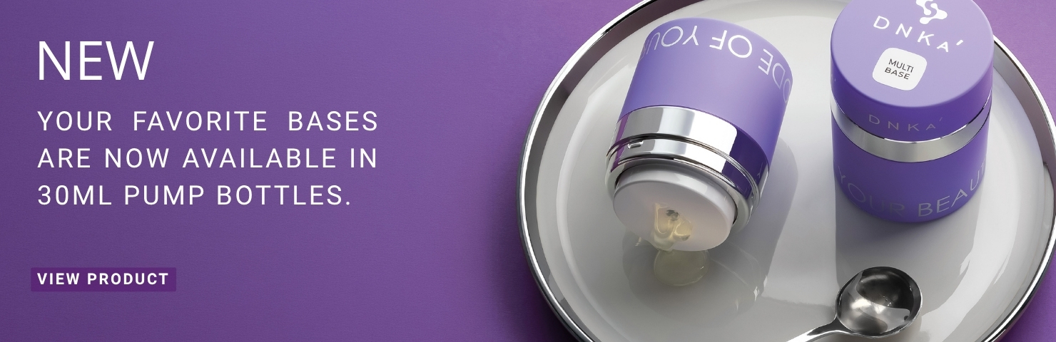 New: discover DNKa’ bases in 30 ml pump format