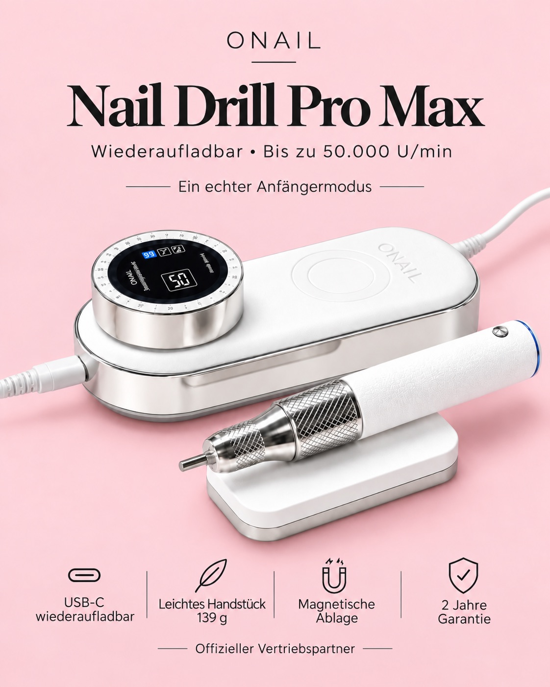 NC Beauty Pro: ONAIL Nail Drill Pro Max